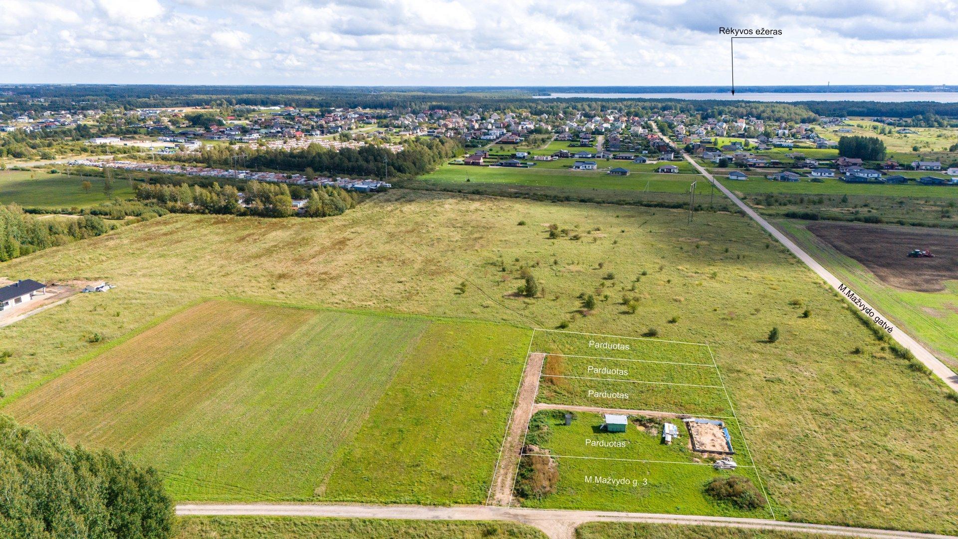 Parduodamas namų valdos sklypas Šiaulių mieste, M.Mažvydo gatvėje