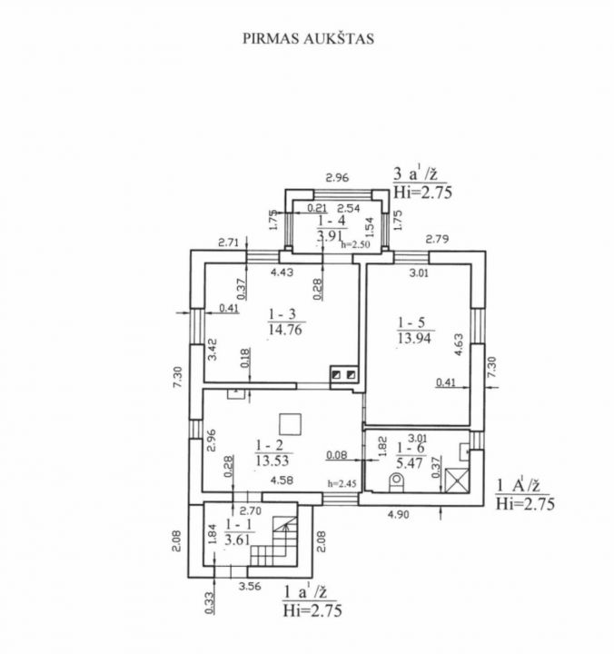 Parduodamas  renovuotas namas Kuršėnuose, Kaštonų g. 6