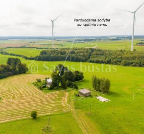 Parduodama nuošali sodyba-vienkiemis su 30 arų sklypu, Kelmės r. Ganyprovos k. 9