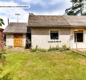 Parduodamas sodas su mūriniu namu „Margių” s/b, Šiauliuose