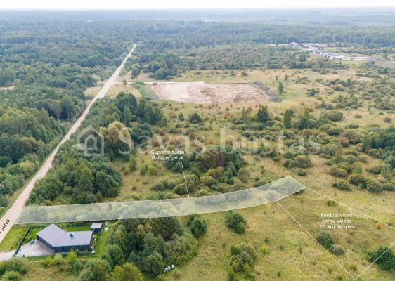 Parduodamas 10 arų sklypas Šiaulių mieste, Gabijos gatvėje 8A