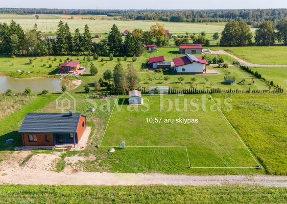 Parduodamas sklypas su namo projektu, naujų namų kvartale, Šiaulių r., Aukštelkės k., Sodybų g. 9E