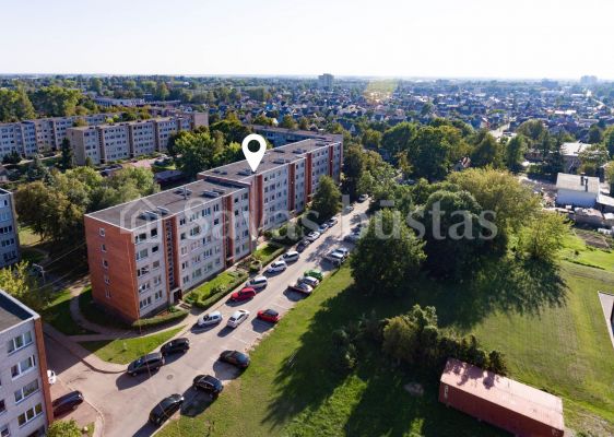 Parduodamas tvarkingas 1 kambario butas Staniūnų g. 33A, Panevėžyje